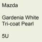 Preview: Mazda, Gardenia White Tricoat Pearl, 5U.